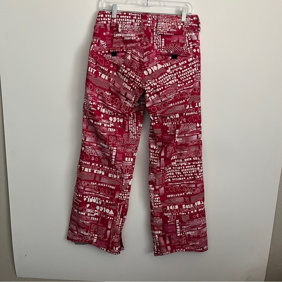 Volcom Ski/Snowboard Pink Graphic Women’s Pants-Size XSMALL - Picture 5 of 8
